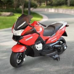 Motocicletă electrică pentru copii 120 x 60 x 65 cm | roșu-negru č.3