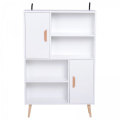 Dulap stil retro 80 x 23,5 x 123 cm | alb č.2