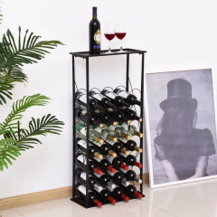 Suport metalic sticle cu vin | 47,5 x 21,5 x 100 cm č.1