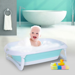 Cădiță de baie ergonomică, pliabilă, pentru copii | verde