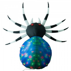 Păianjen Halloween, gonflabil, cu iluminare LED | 120 x 90 x 70 cm č.3