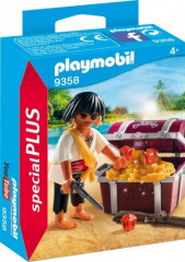 Playmobil 9358 Pirat cu comoara č.1