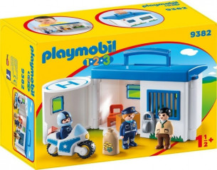 Playmobil 9382 Secție de politie portabila