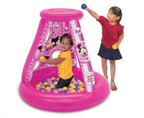  Piscina pentru copii, cu acoperiș și bile, Minnie č.1