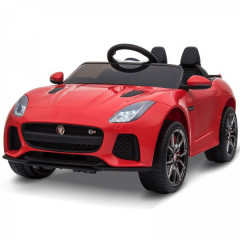 Mașină de lux pentru copii Jaguar cu telecomandă | roșu