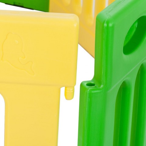 Țarc colorat, din plastic, pentru copii č.6