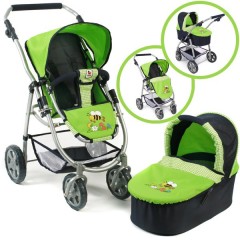Cărucior pentru păpuși Bayer Chic 2000 Emotion 2 în 1, 16 č.1