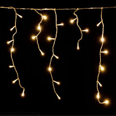 Instalație de Crăciun LED tip ploiță , 5 m | alb cald 200 LED č.2