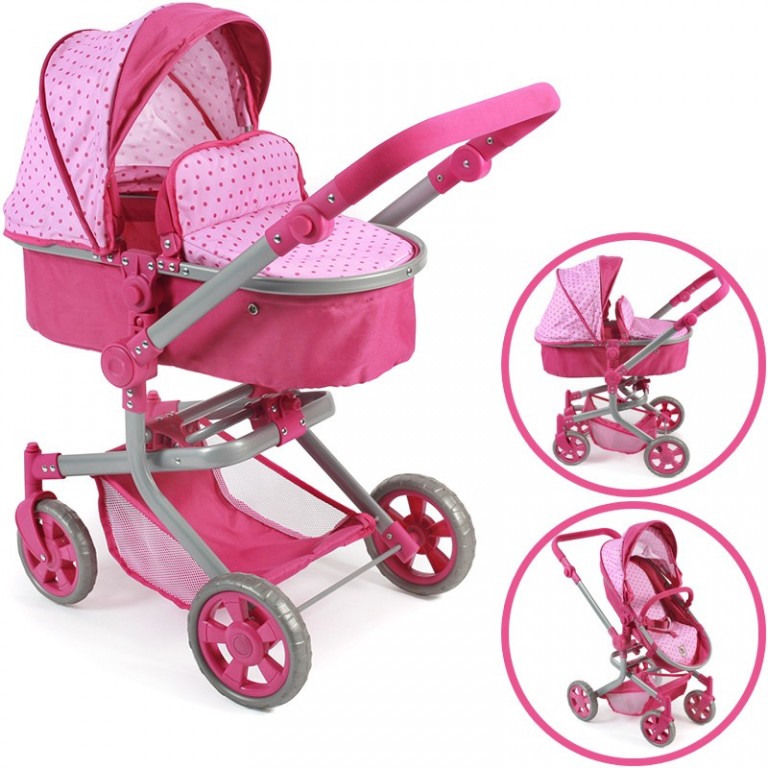 Cărucior pentru păpuși Bayer Chic 2000 Mika 2 in 1, 31