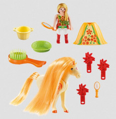 Playmobil 5656 - Valiza portabilă Prințesa cu căluț č.3