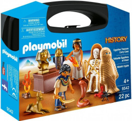 Playmobil 9542 Valiza portabilă Egipteni cu comoara č.1