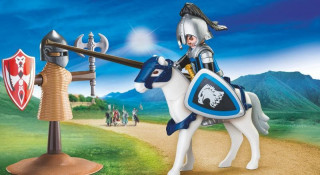 Playmobil 70106 Valiza portabilă Cavaler si cal č.2