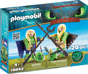 Playmobil 70042 Raffnut Si Taffnut In Costume De Zbor