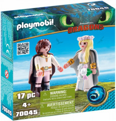 Playmobil 70045 Cuplu Regal - Hiccup si Astrid