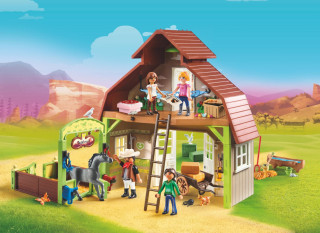 Playmobil 70118 Hambar cu Lucky, Pru și Abigail č.3