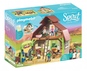 Playmobil 70118 Hambar cu Lucky, Pru și Abigail č.2
