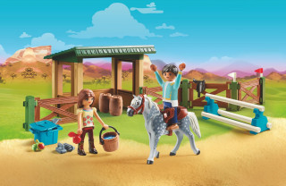 Playmobil 70119 Școală de călărie cu Luka și Javier č.2