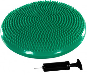Pernă pentru masaj și echilibru MOVIT 33 cm | verde inchis