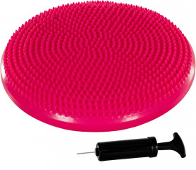 Pernă pentru masaj și echilibru MOVIT 33 cm | roz č.1