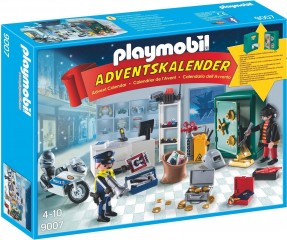Advent calendar Playmobil 9007 Intervenția poliției într-un magazin de bijuterii č.1