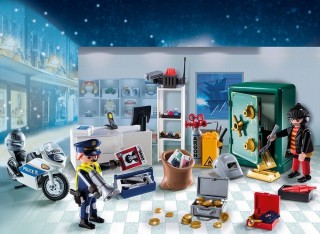 Advent calendar Playmobil 9007 Intervenția poliției într-un magazin de bijuterii č.2