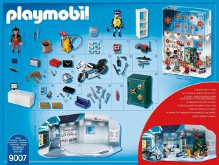 Advent calendar Playmobil 9007 Intervenția poliției într-un magazin de bijuterii č.3