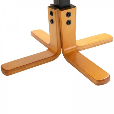 Fotoliu de masaj Scott cu taburet pentru picioare | negru č.10