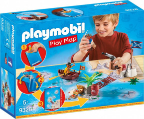 Playmobil 9328 Play Map saltea de joaca Aventura Piraților