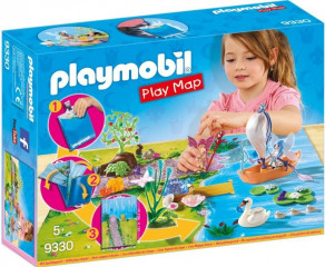 Playmobil 9330 Play Map saltea de joaca Gradina Zânei