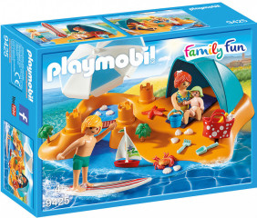 Playmobil 9425 Familia la plaja č.1