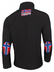 Geaca softshell de bărbați Nebuloși neagra M č.2