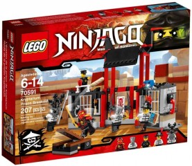 LEGO Ninjago 70591 Evadarea din închisoarea Kryptarium č.1