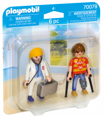 Playmobil 70079 Doctor și pacient č.1