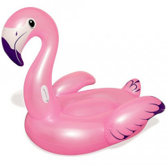 Saltea gonflabilă Mega Flamingo | roz č.1