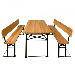 Set berărie cu spătar | 170 x 70 x 75 cm č.3