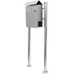 Cutie postală pe suport de fixare 37 x 36 x 9 cm | Inox č.2