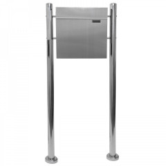 Cutie postală pe suport de fixare 37 x 36 x 9 cm | Inox č.3