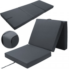 Saltea pliabilă 190 x 70 x 10 cm | antracit č.1