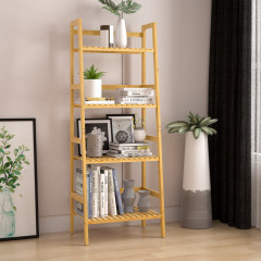Suport pentru flori de bambus | 123 x 48 x 32 cm č.1