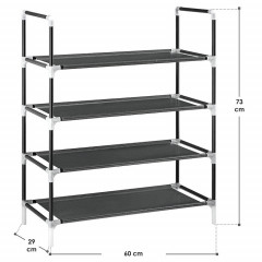 Pantofar 73 x 60 x 29 cm | negru č.3