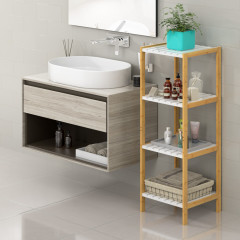 Raft din bambus  | 110 x 33 x 34 cm č.1