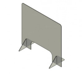 Protecție din plexiglas | 600 x 600 x 4 mm č.2