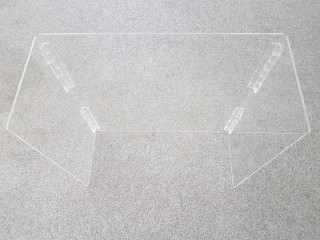 Protecție plexiglas cu laterale  | 1100 x 600 x 4 mm č.1