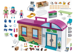 Playmobil 70146 Clinică veterinară portabilă č.3