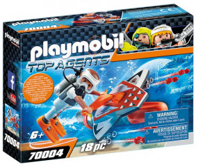 Playmobil 70004 Spy Team Vehicul echipaj de spioni 