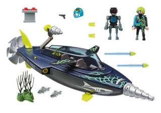 Playmobil 70005 Team S.H.A.R.K. Distrugător cu burghiu č.3