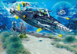 Playmobil 70005 Team S.H.A.R.K. Distrugător cu burghiu č.2