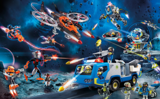 Playmobil 70018 Mașina de Teren a poliției galactice č.3