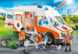 Playmobil 70049 Ambulanță cu lumini č.2
