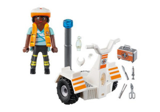 Playmobil 70052 Rescue cu două roți cu lumini č.2